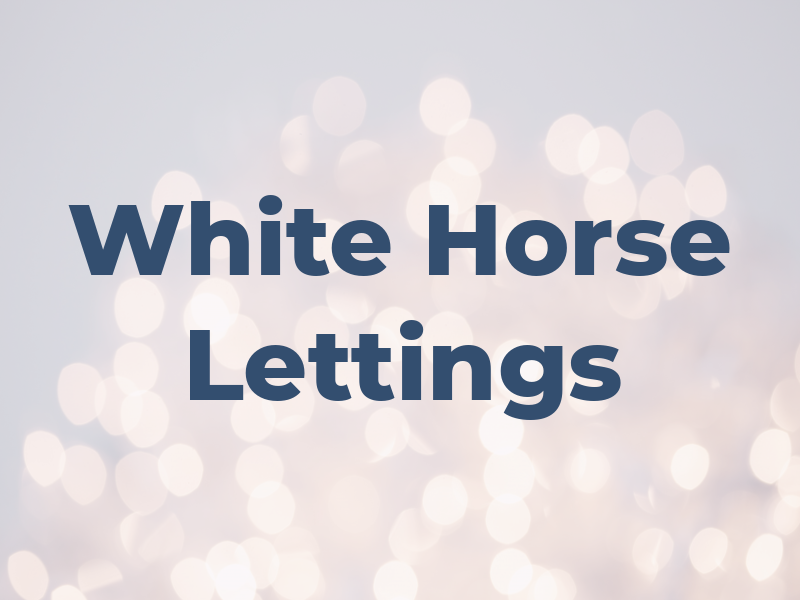 White Horse Lettings