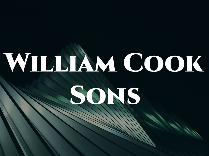 William J Cook & Sons