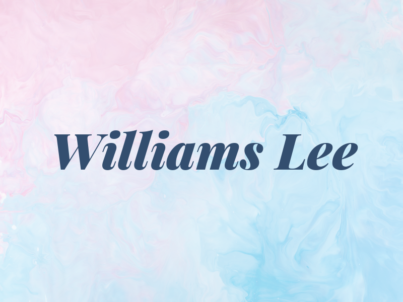 Williams Lee