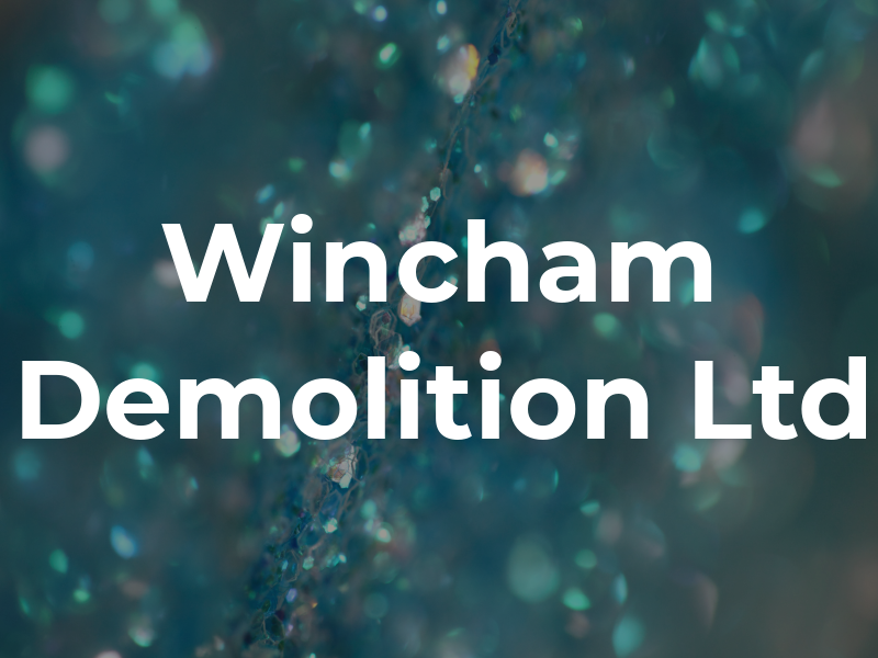 Wincham Demolition Ltd