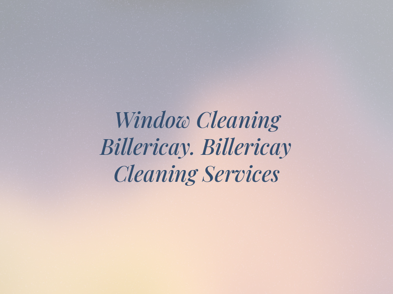 Window Cleaning Billericay. Billericay Cleaning Services