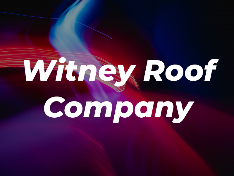 Witney Roof Company