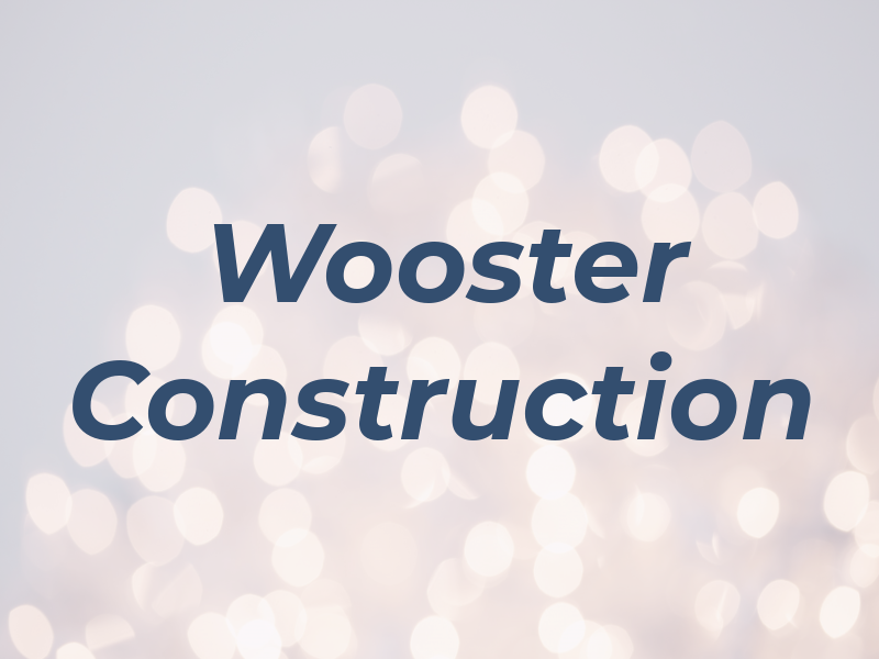 Wooster Construction
