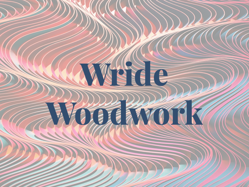 Wride Woodwork