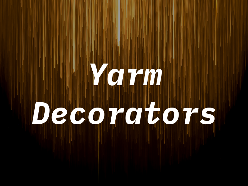 Yarm Decorators