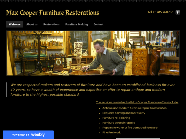 Max Cooper Furniture Restorations : Stone Staffordshire