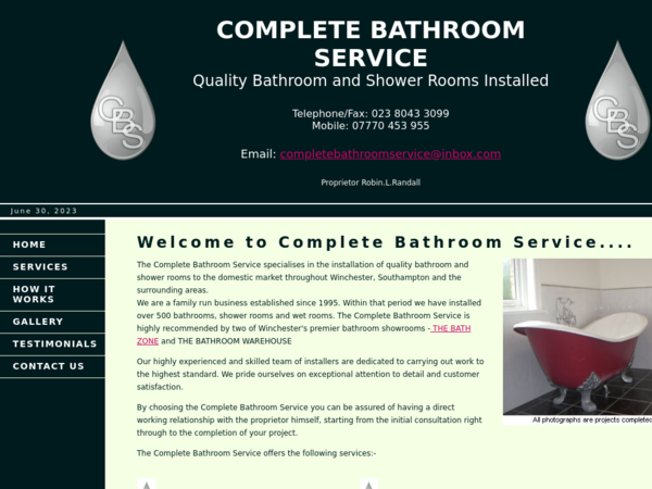 Complete Bathroom Service