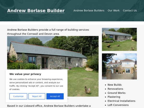 Andrew Borlase General Builder