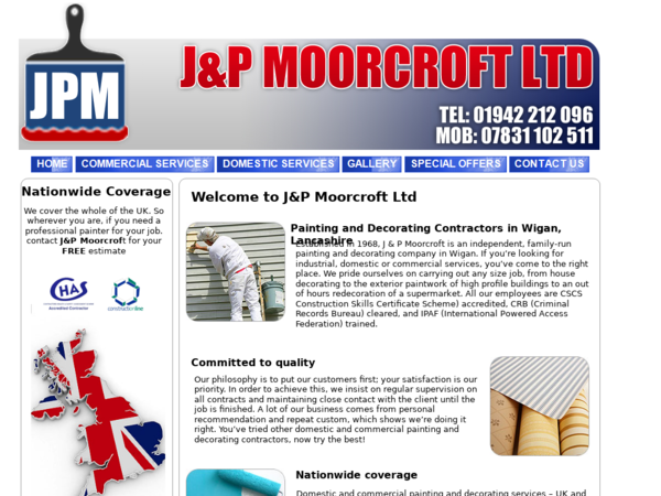 J&P Moorcroft LTD