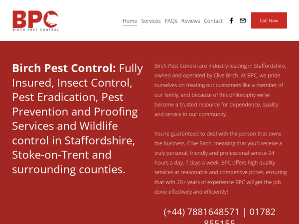 Birch Pest Control