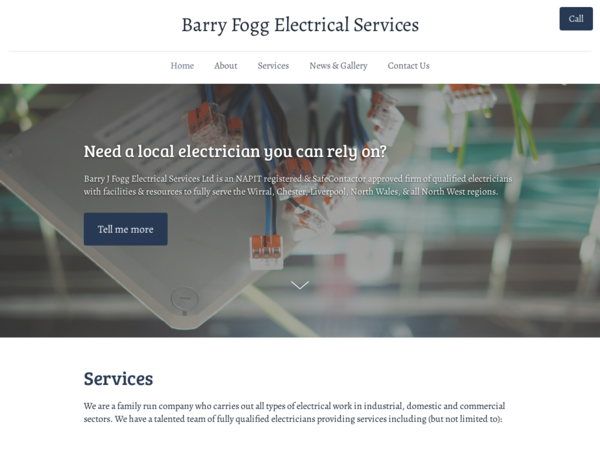 Barry J Fogg Electrical Services Ltd.