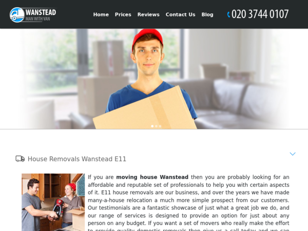 Man With van Wanstead