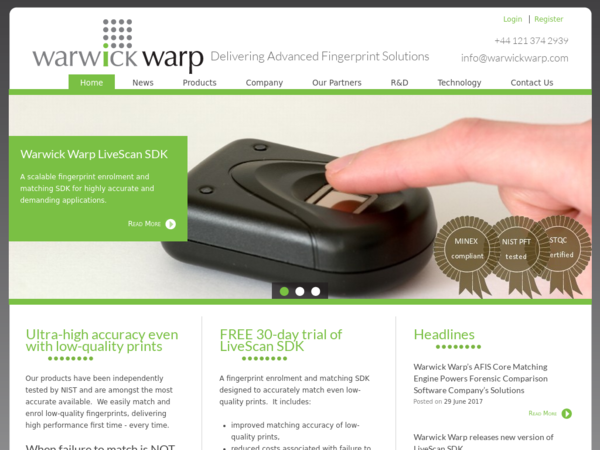 Warwick Warp Ltd
