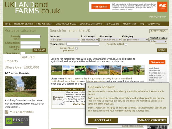 Uklandandfarms.co.uk