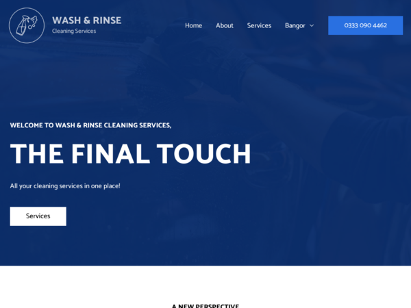 Wash and Rinse Cleaning Services