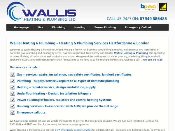 Wallis Heating & Plumbing Ltd