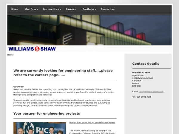 Williams & Shaw Ltd