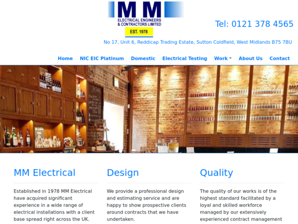 M M Electrical Engineers & Contractors Ltd