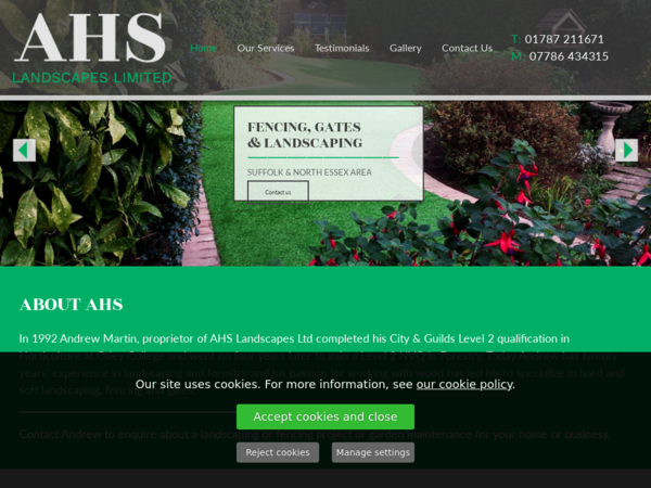 AHS Landscapes Ltd