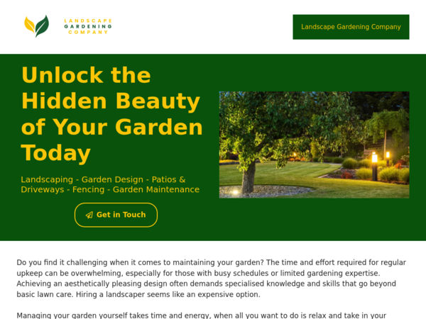 Landscape Gardening Company Surrey & Sussex Ltd