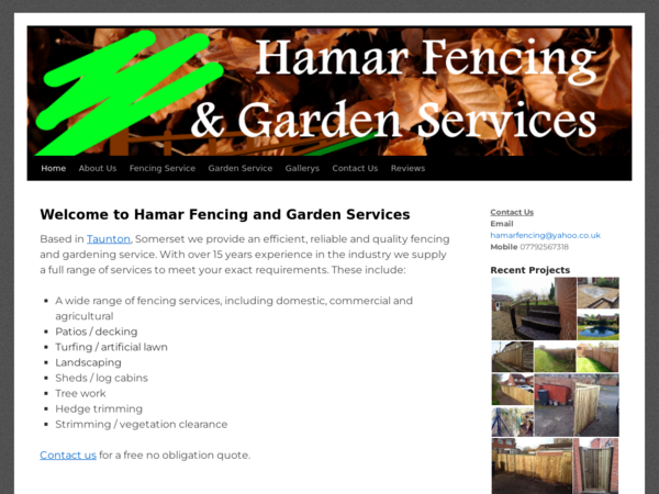 Hamar Fencing and Garden Services