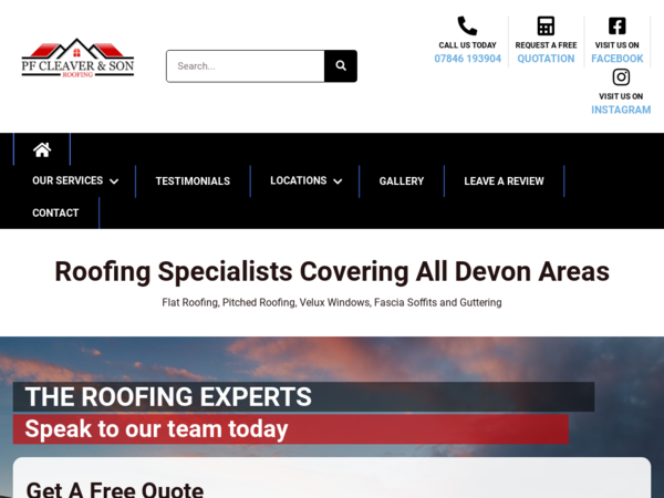 PF Cleaver and Son Roofing