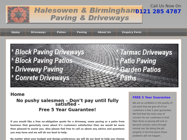 Halesowen and Birmingham Paving and Driveways