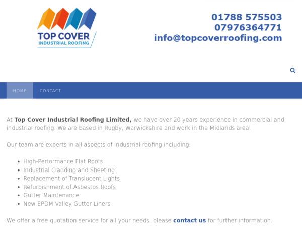 Top Cover Industrial Roofing Ltd