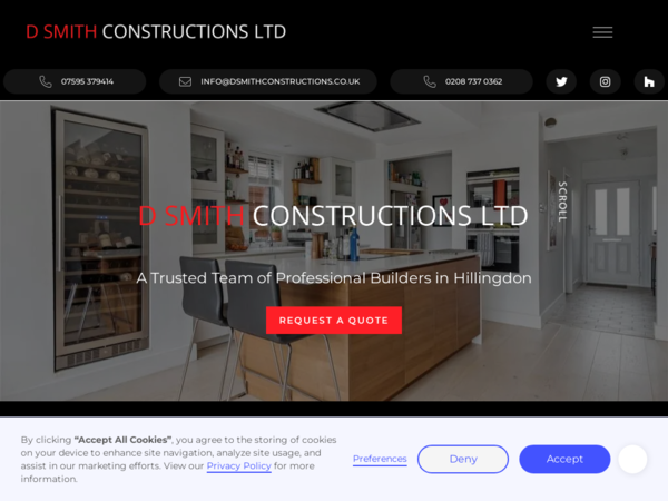 D Smith Constructions Ltd