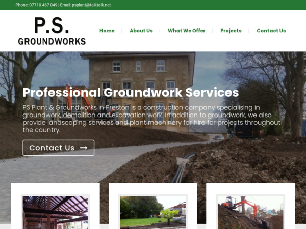 P S Plant & Groundworks