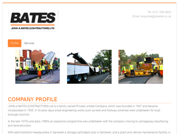 John A Bates Contractors Ltd