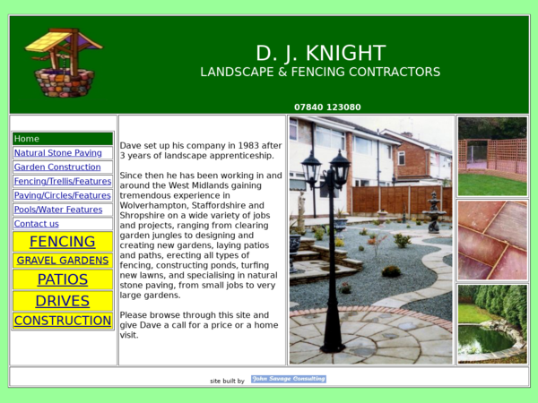 D J Knight Landscapes and Fencing