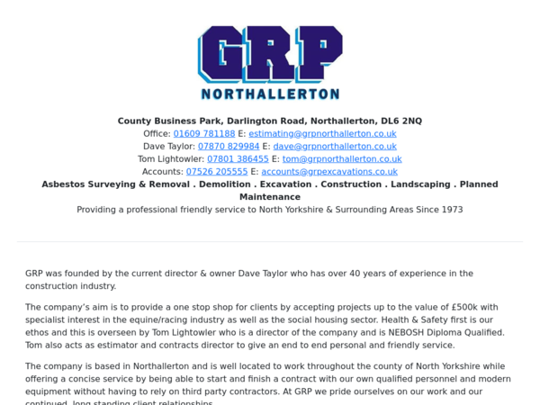 GRP Northallerton Ltd