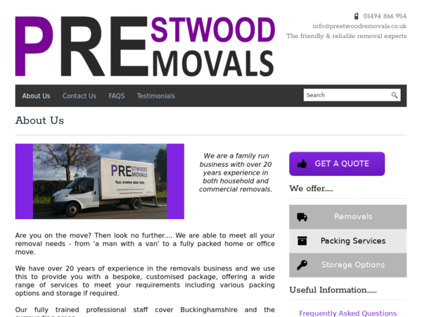 Prestwood Removals