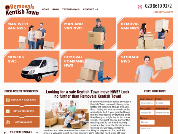 Removals Kentish Town Ltd