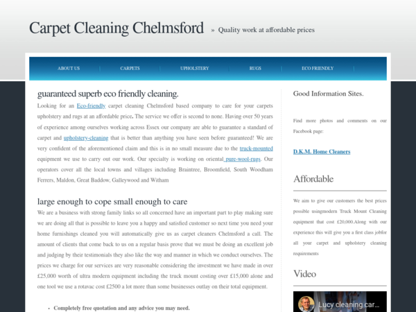 Carpet Cleaning Chelmsford