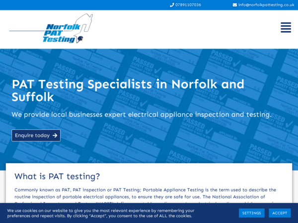 Norfolk Pat Testing