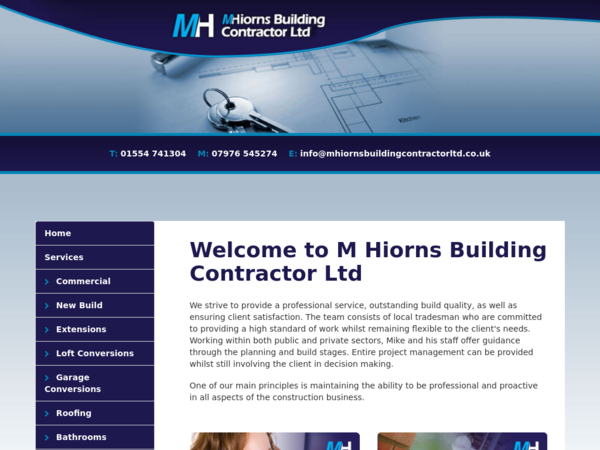 M Hiorns Building Contractor Ltd