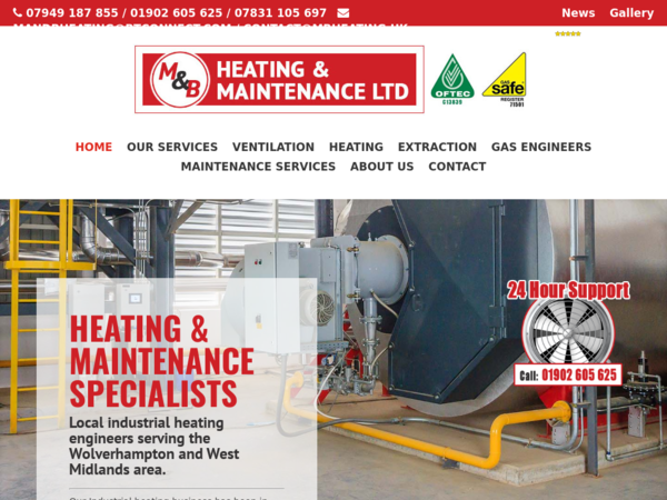M & B Heating & Maintenance Ltd