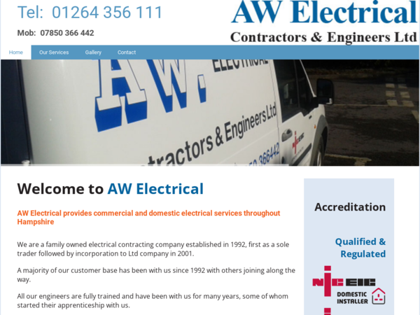 A W Electrical Contractors & Engineers