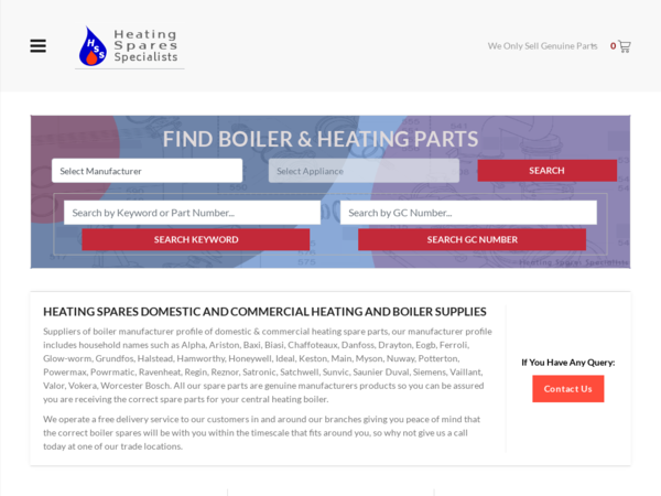 Heating Spares Specialists Ltd