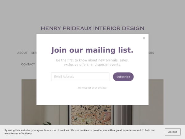 Henry Prideaux Interior Design