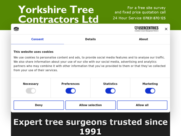 Yorkshire Tree Contractors Ltd