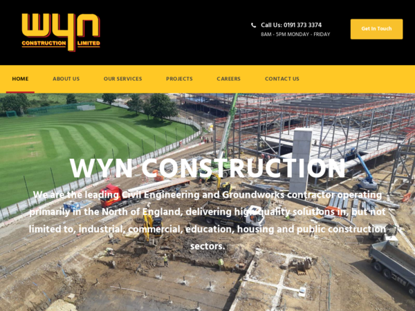 W Y N Construction Ltd