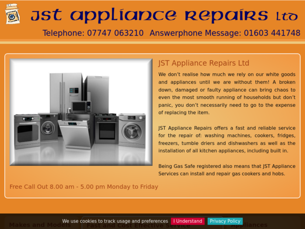 J S T Appliance Repairs Ltd