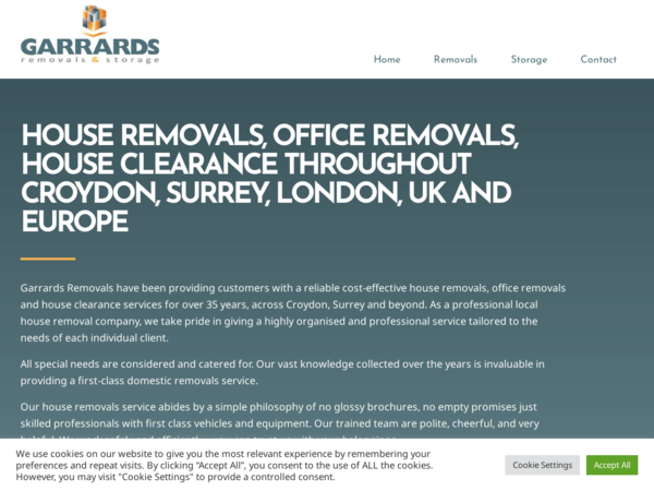 Garrards Removals and Storage.