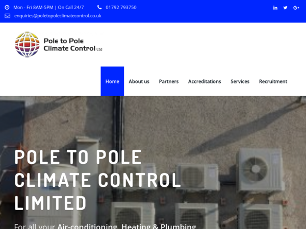 Pole to Pole Climate Control