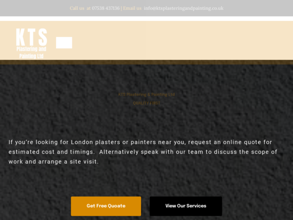 KTS Plastering & Painting Ltd