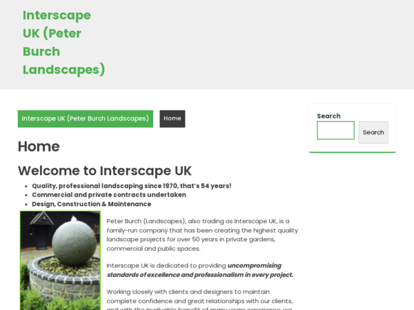 Peter Burch/Interscape UK