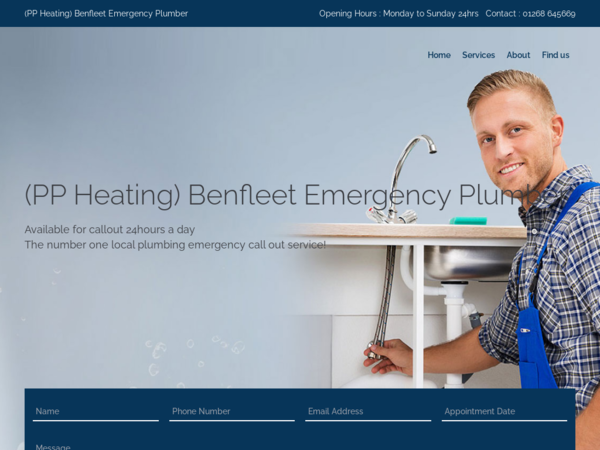 (PP Heating) Benfleet. Emergency Plumber